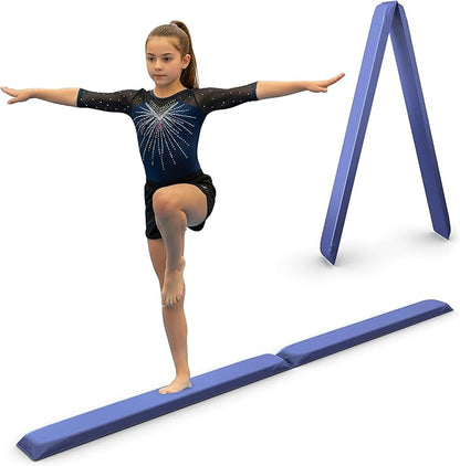 Skil-Care Balance Stability Foam Beam, Foldable Balance Trainer for Rehabilitation, Core Strength, and Posture Improvement, Wipe-Clean Vinyl, Latex-Free