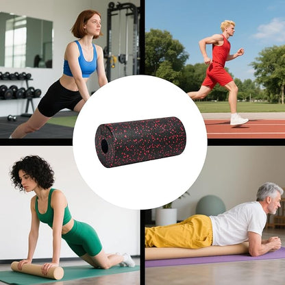 Deep Tissue Foam Roller 30x15cm, Exercise Massage for Muscle Recovery, Fitness, Yoga, Home Gym, Travel