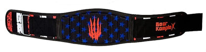 Bear KompleX Weight Lifting Belt for Men & Women - 6" Adjustable, Comfortable & Low Profile Heavy Duty Belt for Powerlifting, Cross Training, Squats & Deadlifts