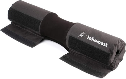 Barbell Pad Squat Pad for Squats Hip Thrusts Lunges Glute - Neck & Shoulder Protective Pad with Nylon Padding Support, Fit for Smith Machine and Olympic Standard Weightlifting Cushion