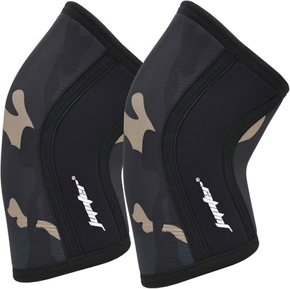 Knee Sleeves (1 Pair), 7mm Compression Knee Braces for Squats,Weightlifting,Powerlifting,Cross Training for Men & Women (Small)