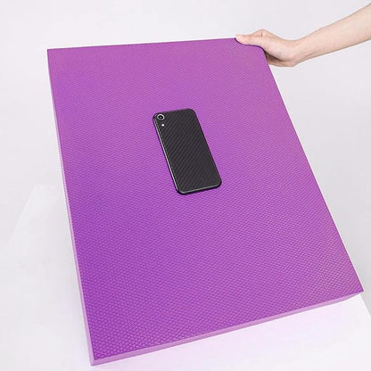 Estink Fitness Yoga Balance Mat, Professional TPE Yoga Balance Training Foam Pad Flat Support Soft Cushion Knee Pad High Rebound Exercise Fitness Yoga Mat for Yoga Flat Support Fitness Exercising