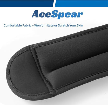 AceSpear Ankle Weights Sets for Men Women Kids 1lb 2lb 3lb 4lb 5lb Leg Weights Arm Wrist Weights Gym for Foot Exercise Training Workout Walking Jogging Yoga