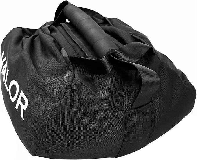 Valor Fitness Self- Fill Sandbags- Stone & Atlas Style - Built in Filler Bags 50,70, 100 or 200 lb Options Strength Training Workouts