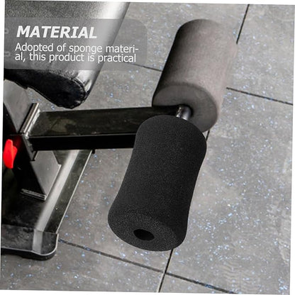 SUPVOX Gym Replacement Parts Foam Pads for Leg Extension Machine Comfortable Cushion Covers for Exercise Equipment Support Sleeves 5.31X2.95X2.95In