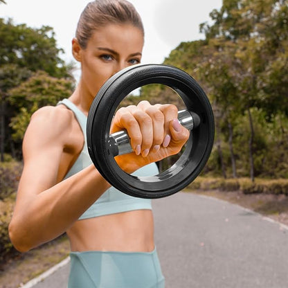 Dumbbell Weight Plates –Dual Purpose Ergonomic Fitness Equipment, Multifunctional Design for Strength Training, Full Body Workouts and Home Gym