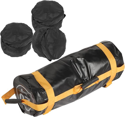 Mikikit Workout Weight Bag for Men Portable Strength Training Equipment Fitness Bag for Sled Workouts Versatile Design for Endurance and Strength Building Capacity
