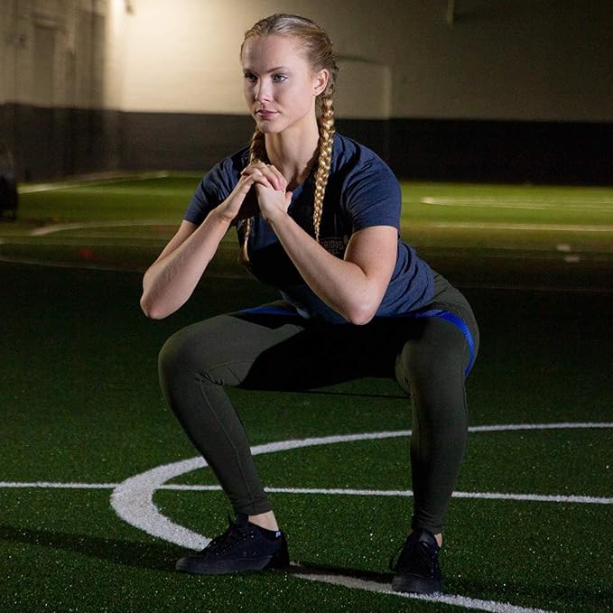Serious Steel Fitness Hip and Glute Activation Band | Squat & Deadlift Warm-up Band for HIPS and Glutes