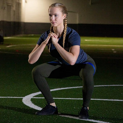 Serious Steel Fitness Hip and Glute Activation Band | Squat & Deadlift Warm-up Band for HIPS and Glutes