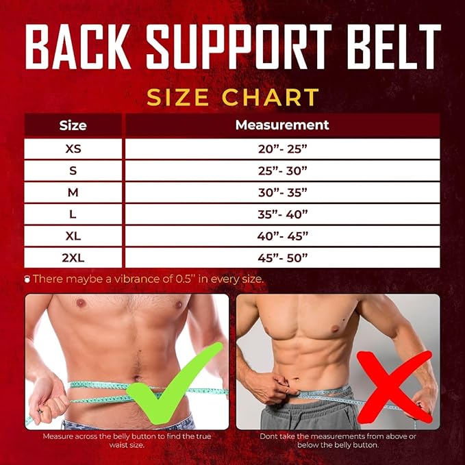 Weight lifting Belt 6 Inch Auto-Lock Curved Padded Back Lumbar Support Gym Belt for Fitness Exercise Bodybuilding Powerlifting Workouts Deadlifts Squats & Weightlifting Men Women