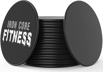 Core Sliders for Working Out 20 Disc (10 Set) Pack, Dual Sided Exercise Gliding Discs for Use on All Surfaces, Ultimate Core Trainer, Perfect for Group Training Classes, Gym & Home Total Body Workout