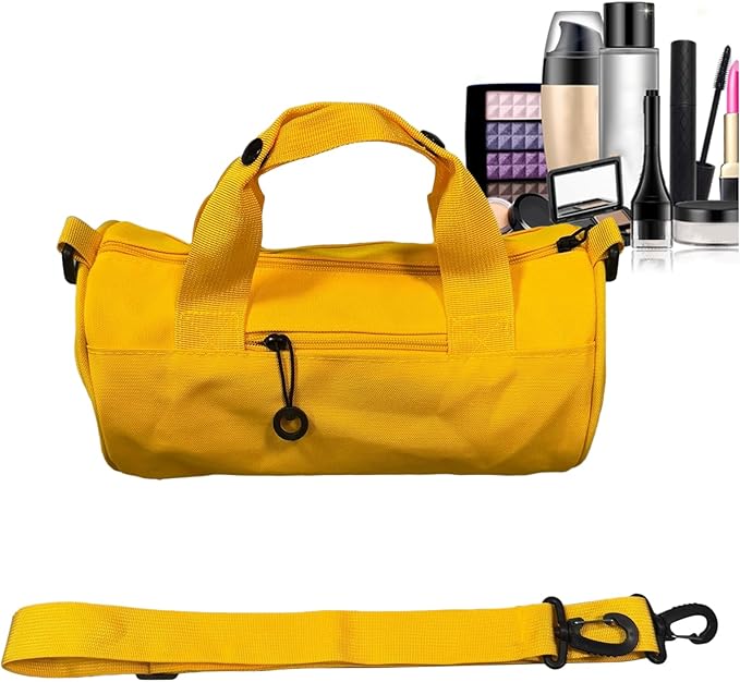 Gym Bag - Barrel Shaped Fitness Duffel, Purpose Sports Organizer With Adjustable Shoulder Strap | Travel And Workout For, Yoga, Dance, Camping, Gym, Overnight Trips, Outdoor Adventures