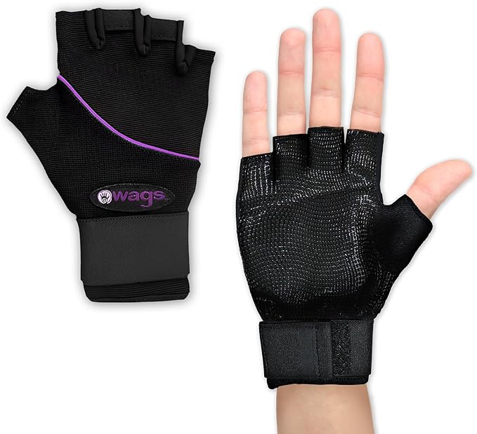 Wrist Support Gloves with Patented Ergonomic Gel Pad and Wrist Wrap for Women and Men's Workouts