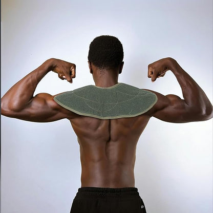 GLEAVI Shoulder Pad for Barbell Squats and Hip Thrusts, Green Foam Cushion with Strap, Breathable Sports Shoulder Protector for Gym Weightlifting and Workout Support