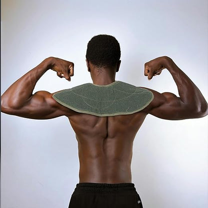 Barbell Shoulder Protective Pad for Squats and Hip Thrusts, Removable Green Cushion with Breathable Foam, Heavy Lifting Gym Shoulder Support Accessory