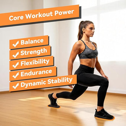 2Pcs Fitness Sliders Yoga Sliding Disks Exercise Sliders Carpet Fitness Disc Training Slider for Working Out, Exercise Sliding Plates for Abdominal Core Strength Training