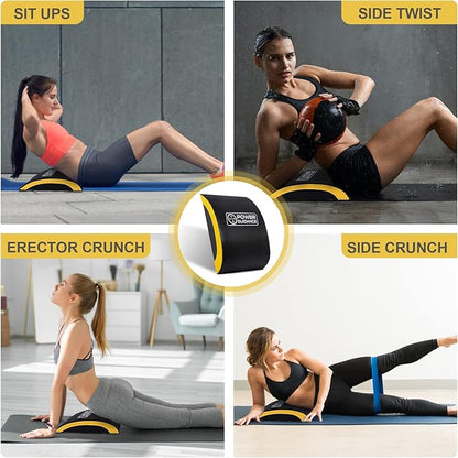 POWER GUIDANCE Ab Exercise Mat - Sit Up Pad - Abdominal & Core Trainer Mat for Full Range of Motion Ab Workouts
