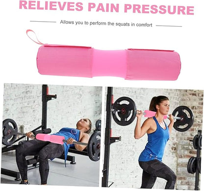 VICASKY Barbell Shoulder Pad Neck Cushion for Squats Hip Thrusts Lunges Portable Fitness Equipment for Enhanced Comfort and Support During Workouts Random Style