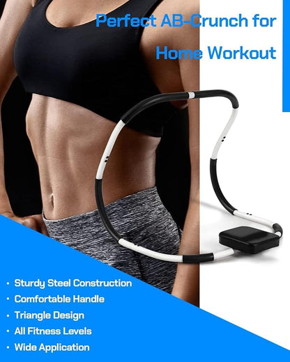Ab Machine Exercise Equipment, Portable Sit up Machine for Core Strength, Study Ab Crunch Machine, Ab Roller for Abdominal Workout Exerciser & Trainer