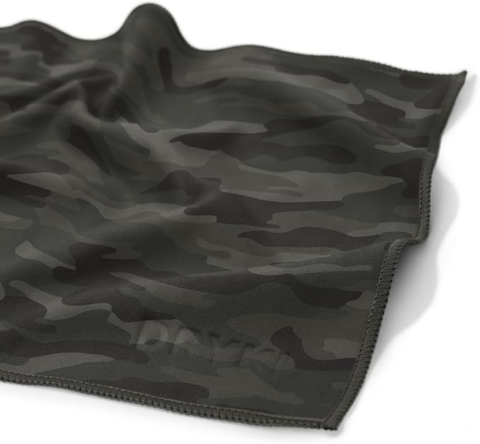 Pocket-Sized Sweat Towels - The Original Sweat Absorbing Handkerchiefs - Quick-Dry Microfiber Sweat Rags for Face, Hands, & Body - Men & Women - Gym, Sports, and Work (Moss Camo: 5 Pack)
