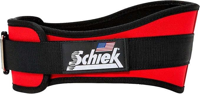 Schiek Sports 2006 Nylon 6" Weight Lifting Belt - Support Belt for Power Lifting