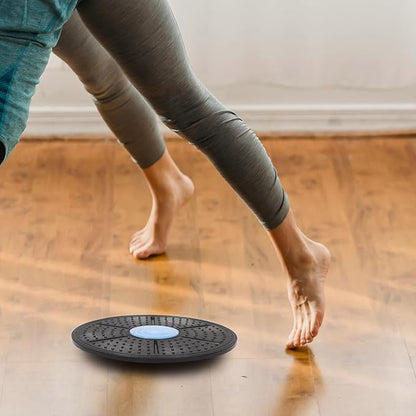 Alipis Balance Board Wobble Board for Balance Training Blue Sensory Training Step Platform for Home Workouts and Physical Therapy