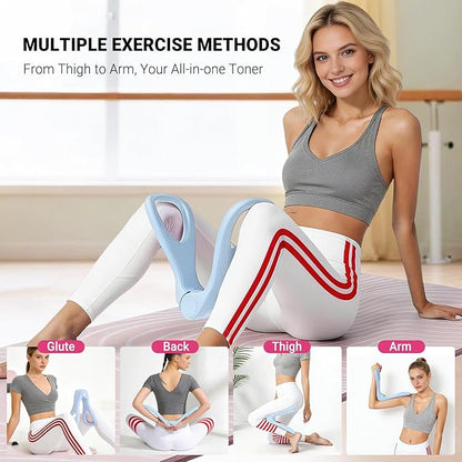 Home Pilates Essential Kit for Women, Pilates Equipment Set with Pelvic Floor Trainer, Resistance Bands for Beginners Home Workouts