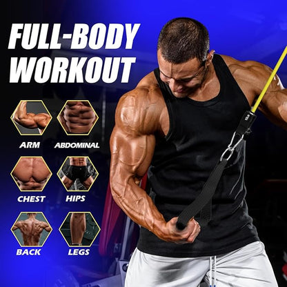 VEICK Resistance Bands, One Single Exercise Bands, Workout Bands Resistance Training for Home Workouts Fitness Pilates