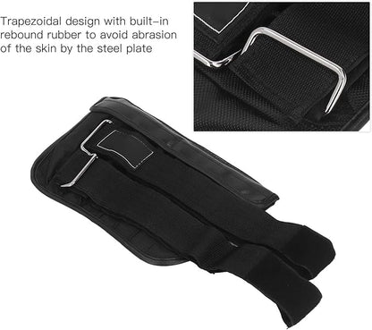 Ankle Weights, 1 Pair 1‑6kg Adjustable Ankle Wrist Weights Tight Wrist Weight Sandbags for Fitness Workout Sports for Men Women