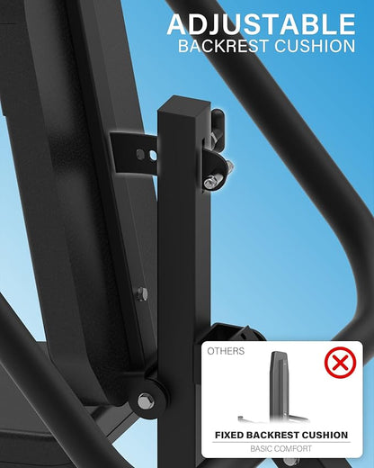 HVO Seated Dip Machine Tricep: Dip Machine Exercise for Biceps Plate Loaded Home Gym Strength Training Equipment