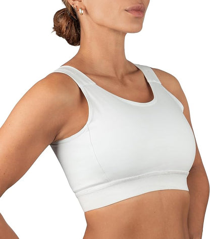Underworks MagiCotton Sports Bra and Binding Minimizer Bra