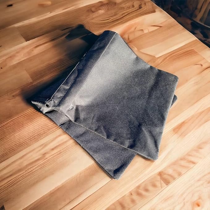 Sandbaggy Saddle Sandbags (Black) - Comes Pre Filled with 15 lbs. of Sand (25 lb. Weight Capacity) - Weights for Photography, Tents, Outdoor Equipment