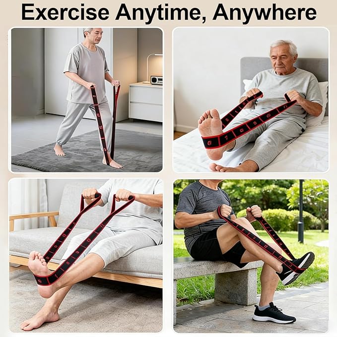 Fitness Resistance Bands, 8/10/12 Loops 3-Piece Set, Fashion Puller Exercise Bands for Yoga, Stretching & Full Body Workouts