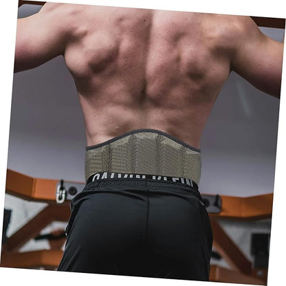 BESPORTBLE EVA Fitness Waist Belt with Lumbar Brace Support for Weightlifting and Deep Pulls Unisex Waistband for Powerlifting Squats and
