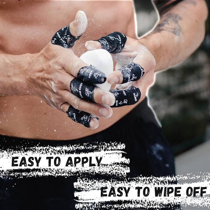 WARM BODY COLD MIND Sport Chalk Block - Gym Chalk for Weightlifting - Moisture-Absorbing Magnesium Carbonate - Gymnastics Hand Grip