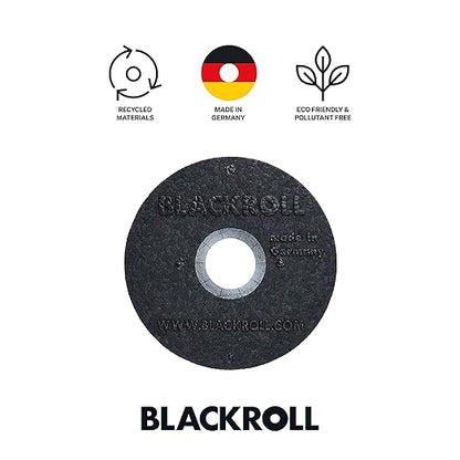 BLACKROLL - Standard Foam Roller - Myofascial Trigger Point Release, Back Massage, Perfect for Yoga, Home Workouts, Muscle Recovery, Black