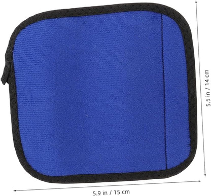 HEMOTON 2pcs Anti-Slip Barbell Pad for Horizontal Bars Weightlifting Bar Protection Sturdy Foam Grip Sleeve Non-Skid Gym Equipment for Squats and Hip Thrusts Portable Cover
