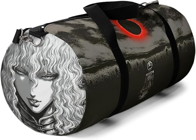 Anime Gym Bag for Women Men - Large Capacity Waterproof Workout Fitness Travel Sports Bags Fashion Street Camping Expandable Carry On Duffle Bag For Couple (brsk)