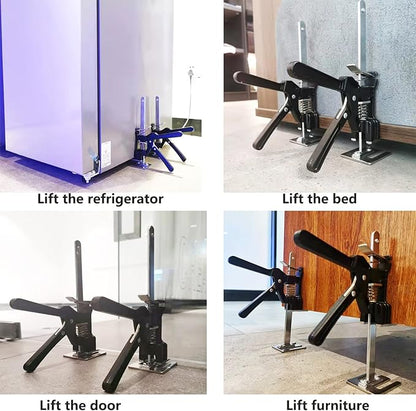 Arm Hand Tool 2PCS Labor Saving Arm,15inch Height Regulator Hand Lifting Tool, Door And Wooden Panel Lifting Cabinet Board Lifter