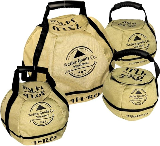 ActiveGoodsCo. Kettlebell Sandbag for fitness workout, different sizes 11Lb to 75lb. Visit to see the options…