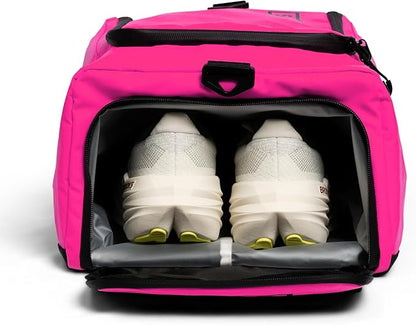 SILO Crew Drop One 26L Ultramarathon Bag - Organize Gear Efficiently for Training Racing Work, Travel - Optimized Storage: Pockets/Compartments for Easy Access Athletes Marathon Fitness Bright Pink