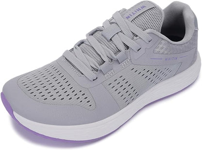 WHITIN Women's Wide Toe Box Running Shoes + Zero Drop Sole with Durable, Protective Upper