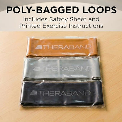 THERABAND Resistance Band Loop Set