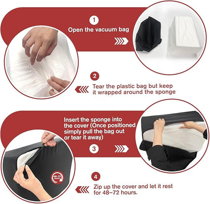 Hip Thrust Bench, Multi-Functional Hip Thrust Box for Home Gym, Non-Slip Hip Thrust Machine for Glute Bridge, Glute Workout Equipment Core Strength Training