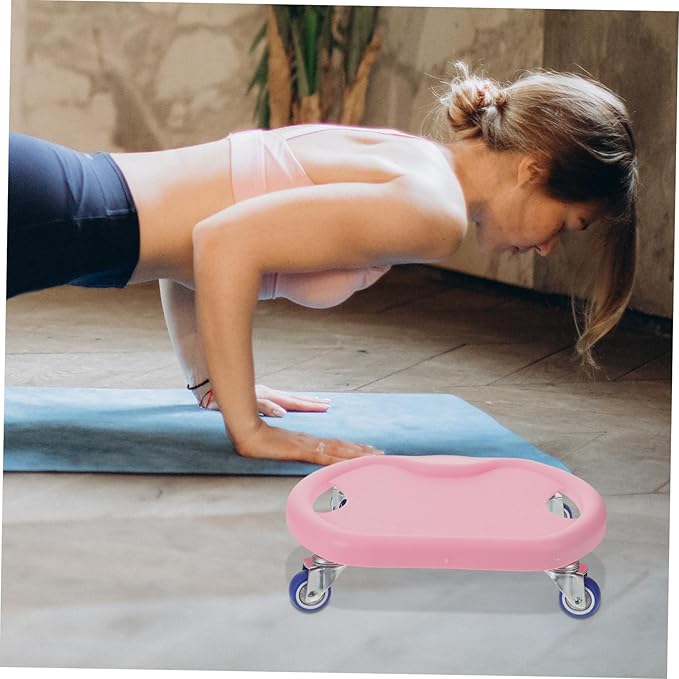 YARNOW Quiet Workout Sliders Discs for Abdominal Training Fitness Equipment Home Gym Rolling Discs for Women Core Strengthener