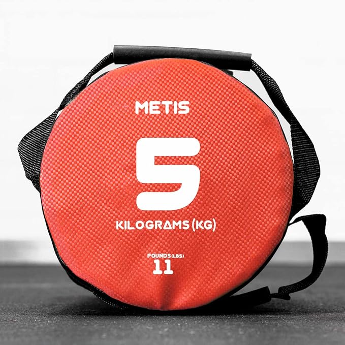 METIS Power Bags – 11lbs to 66lbs | Strength Training Fitness Equipment – Home Exercise and Gym Fitness | Prefilled Powerbag Weights for Powerlifting, Crossfit & MMA