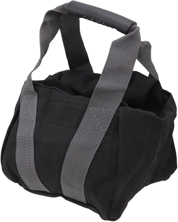 Pwshymi Canvas Tear Workout Sandbag with Comfortable Handle 0-25lbs for Fitness Exercise, Training