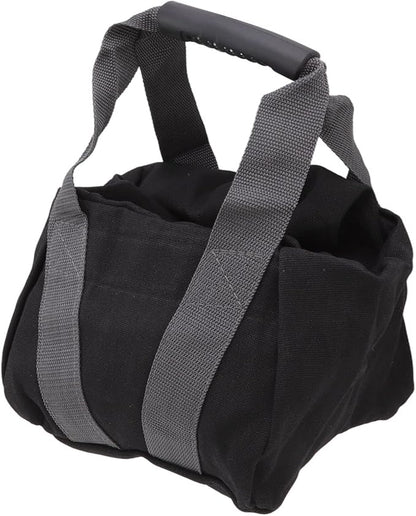 Pwshymi Canvas Tear Workout Sandbag with Comfortable Handle 0-25lbs for Fitness Exercise, Training