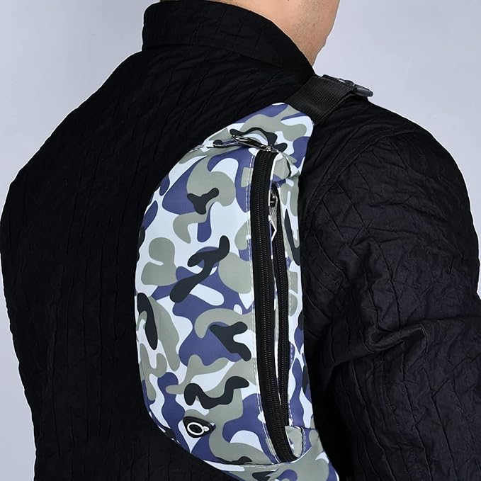 Fanny Pack for Men Women, Waterproof Sports Waist Bag Pack, Belt Bag for Travel Hiking Running