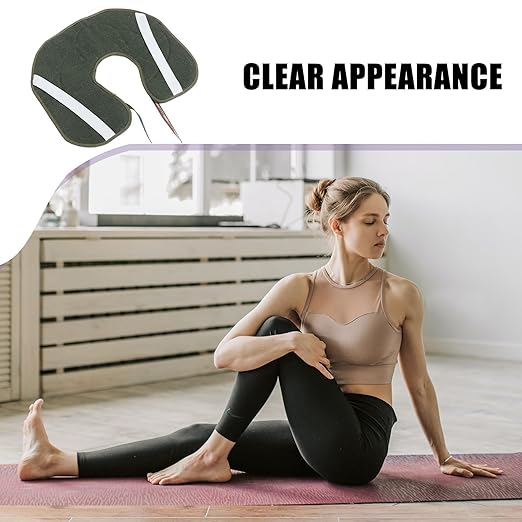 Barbell Shoulder Protective Pad for Squats and Hip Thrusts, Removable Green Cushion with Breathable Foam, Heavy Lifting Gym Shoulder Support Accessory